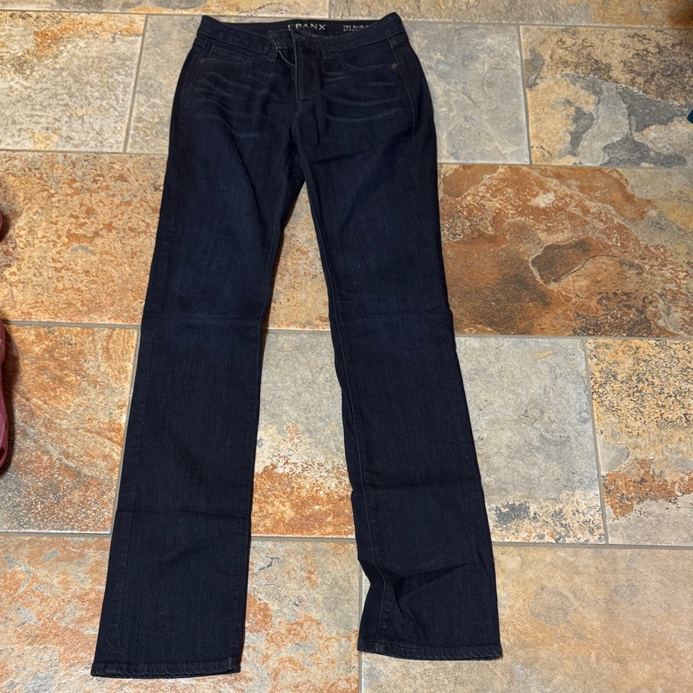 SPANX ladies Slim Straight Jeans - Deep Indigo - Picture 2 of 4